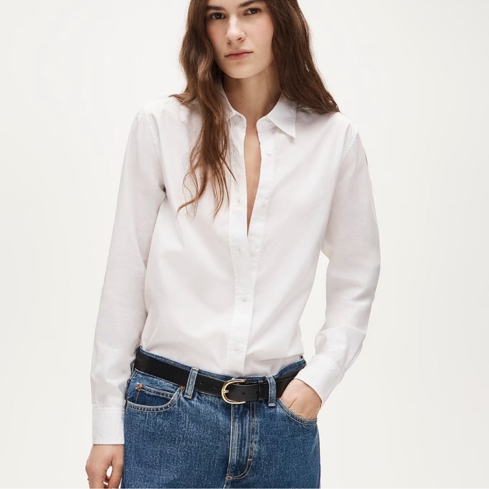 J.Crew Jules classic-fit shirt in cotton poplin